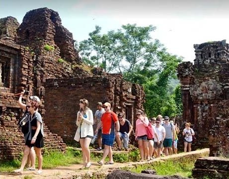 Le nombre de visiteurs de la tour de My Son a été multiplié par huit